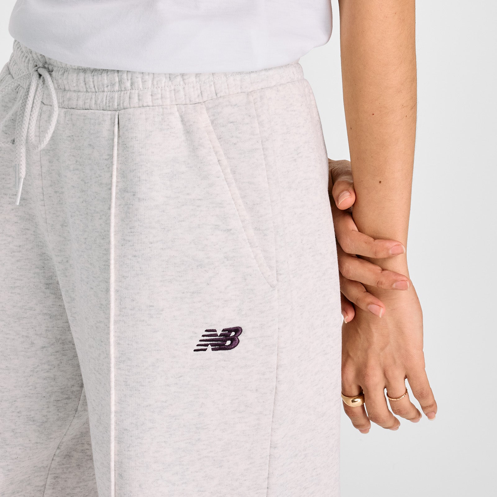 Fleece Wide Leg Pant